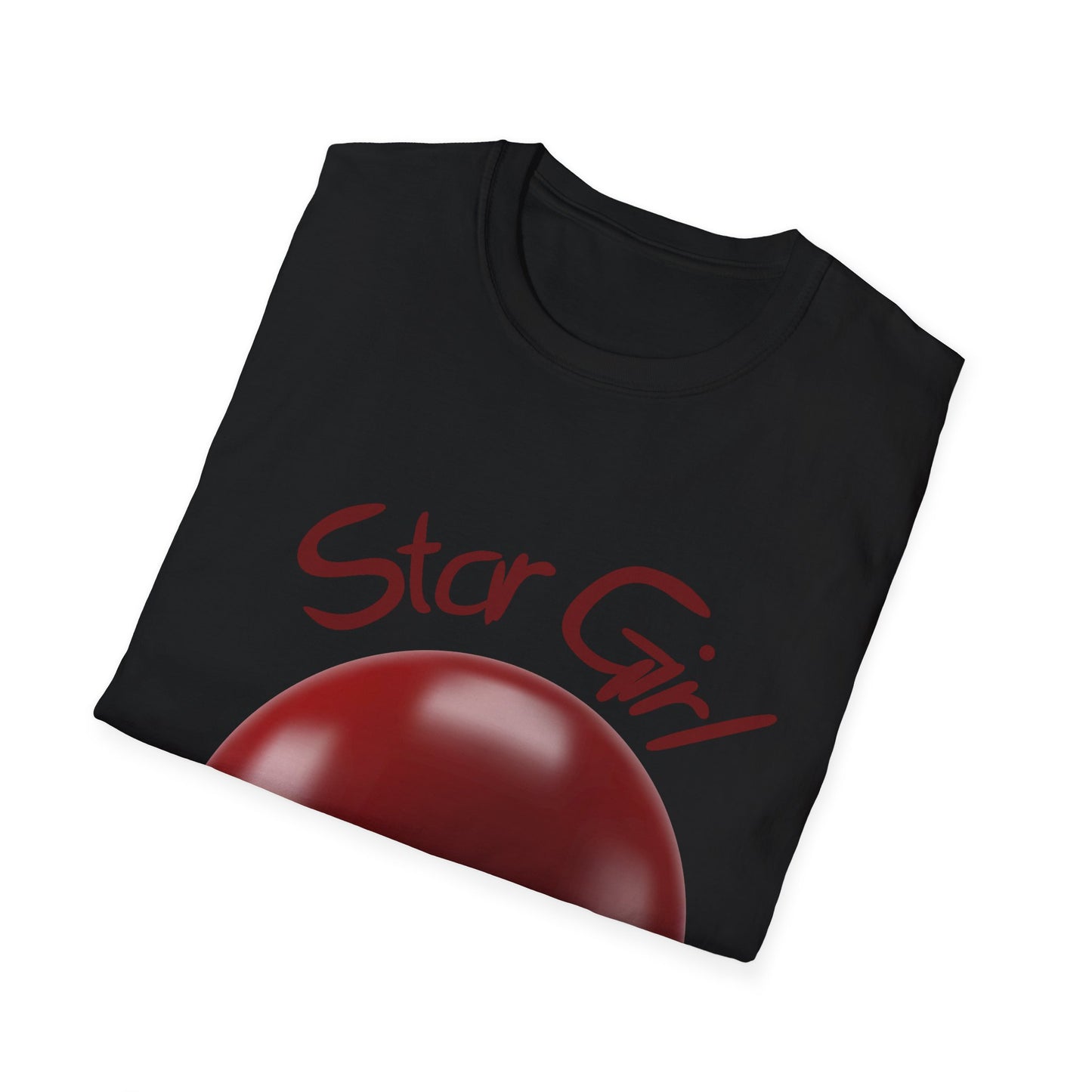 Star Girl 7 Pool Ball T-Shirt - Fun Graphic Tee for Pool Lovers